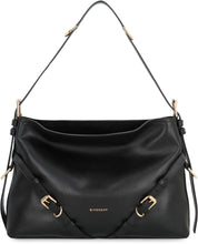 Load image into Gallery viewer, Voyou media Leather shoulder bag
