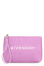 Load image into Gallery viewer, Givenchy raffia clutch
