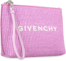 Load image into Gallery viewer, Givenchy raffia clutch
