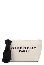 Load image into Gallery viewer, Givenchy small pouch in fabric with bow
