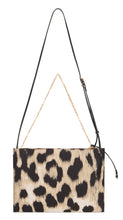 Load image into Gallery viewer, Pochette Voyou in leopard jacquard
