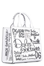Carica l'immagine nel visualizzatore di Gallery, Mini tote bag 3.5 in pelle stampata
