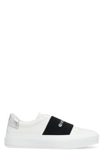 Carica l'immagine nel visualizzatore di Gallery, Sneakers low-top in pelle con banda elstica
