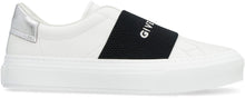 Carica l'immagine nel visualizzatore di Gallery, Sneakers low-top in pelle con banda elstica

