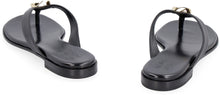 Load image into Gallery viewer, G Chain leather flat sandals
