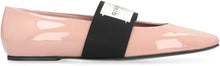 Carica l'immagine nel visualizzatore di Gallery, Ballerine Sliced Square in pelle verniciata
