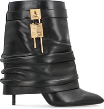 Carica l'immagine nel visualizzatore di Gallery, Stivaletti Shark Lock Stiletto in nappa
