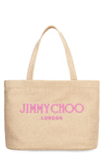 Carica l'immagine nel visualizzatore di Gallery, Tote bag East-West in rafia

