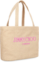 Carica l'immagine nel visualizzatore di Gallery, Tote bag East-West in rafia
