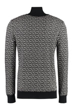 Carica l'immagine nel visualizzatore di Gallery, Maglione dolcevita in misto lana
