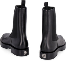 Carica l'immagine nel visualizzatore di Gallery, Chelsea boots Squared in pelle
