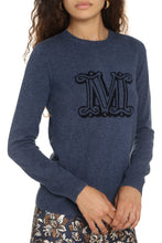 Load image into Gallery viewer, Bimba crew-neck cashmere sweater
