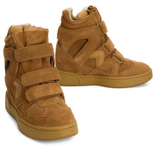 Carica l'immagine nel visualizzatore di Gallery, Sneakers con zeppa Im3 in pelle
