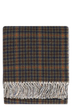 Carica l'immagine nel visualizzatore di Gallery, Coperta Check in misto cotone
