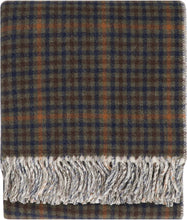 Carica l'immagine nel visualizzatore di Gallery, Coperta Check in misto cotone
