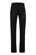Carica l'immagine nel visualizzatore di Gallery, Jeans slim fit effetto destroyed
