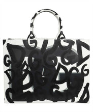 Carica l'immagine nel visualizzatore di Gallery, Tote bag DG Daily in pelle stampata
