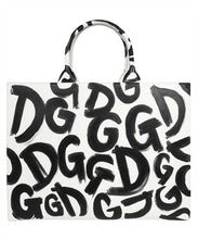 Carica l'immagine nel visualizzatore di Gallery, Tote bag DG Daily in pelle stampata

