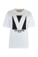 Load image into Gallery viewer, Cotton crew-neck T-shirt
