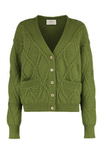 Carica l'immagine nel visualizzatore di Gallery, Cardigan Bolero in misto mohair
