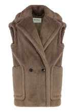 Carica l'immagine nel visualizzatore di Gallery, Gilet in Teddy in alpaca e lana
