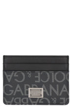 Carica l'immagine nel visualizzatore di Gallery, Portacarte in pelle con logo
