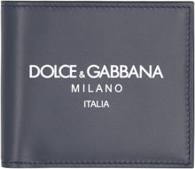 Carica l'immagine nel visualizzatore di Gallery, Portafoglio flap-over in pelle
