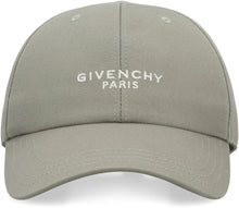 Carica l'immagine nel visualizzatore di Gallery, Cappellino Givenchy Paris ricamato in cotone
