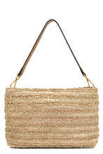 Carica l'immagine nel visualizzatore di Gallery, Clutch Brenda in paglia
