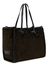 Load image into Gallery viewer, Tote bag in faux astrakhan
