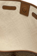 Load image into Gallery viewer, Marcella canvas and leather shopping bag
