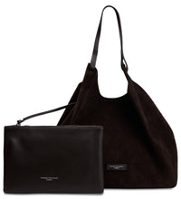 Carica l'immagine nel visualizzatore di Gallery, Borsa in pelle con pochette
