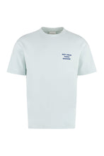 Load image into Gallery viewer, Slogan crew-neck t-shirt
