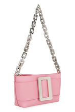 Load image into Gallery viewer, Buckle Pouchette leather mini bag
