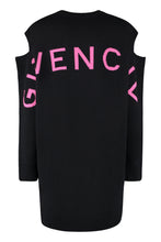 Load image into Gallery viewer, Logo detail sweater-dress
