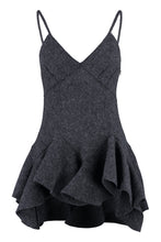 Load image into Gallery viewer, Wool top wool with flounces
