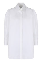 Load image into Gallery viewer, Asymmetric shirt in poplin
