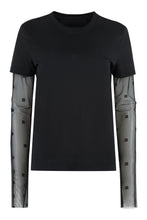 Load image into Gallery viewer, Cotton crew-neck T-shirt
