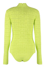 Load image into Gallery viewer, 4G jacquard motif bodysuit
