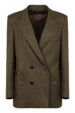 Load image into Gallery viewer, Double-breasted wool blazer
