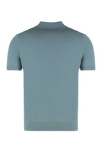 Load image into Gallery viewer, Knitted cotton polo shirt
