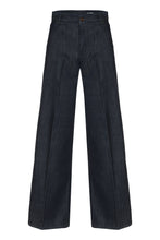 Carica l'immagine nel visualizzatore di Gallery, Pantaloni flared Cyndi in denim
