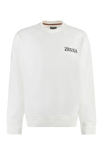 Load image into Gallery viewer, Cotton crew-neck sweatshirt
