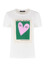 Carica l'immagine nel visualizzatore di Gallery, T-shirt Cablo in cotone con stampa
