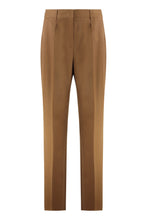 Carica l'immagine nel visualizzatore di Gallery, Pantalone in gabardina di lana
