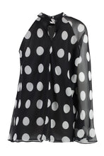 Carica l'immagine nel visualizzatore di Gallery, Blusa Carella in seta a pois
