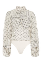 Carica l'immagine nel visualizzatore di Gallery, Blusa in crêpe con fiocco
