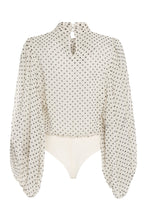 Carica l'immagine nel visualizzatore di Gallery, Blusa in crêpe con fiocco
