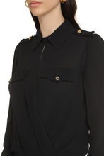 Carica l'immagine nel visualizzatore di Gallery, Camicia body in viscosa
