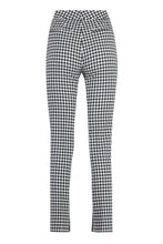 Carica l'immagine nel visualizzatore di Gallery, Pantaloni in cotone con motivo check
